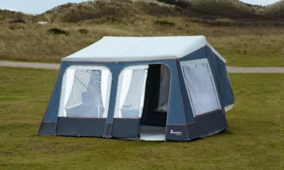 caravane HEROCAMPER ISABELLA PLIANTE TOILE CAMPLET NORTH modèle 2023